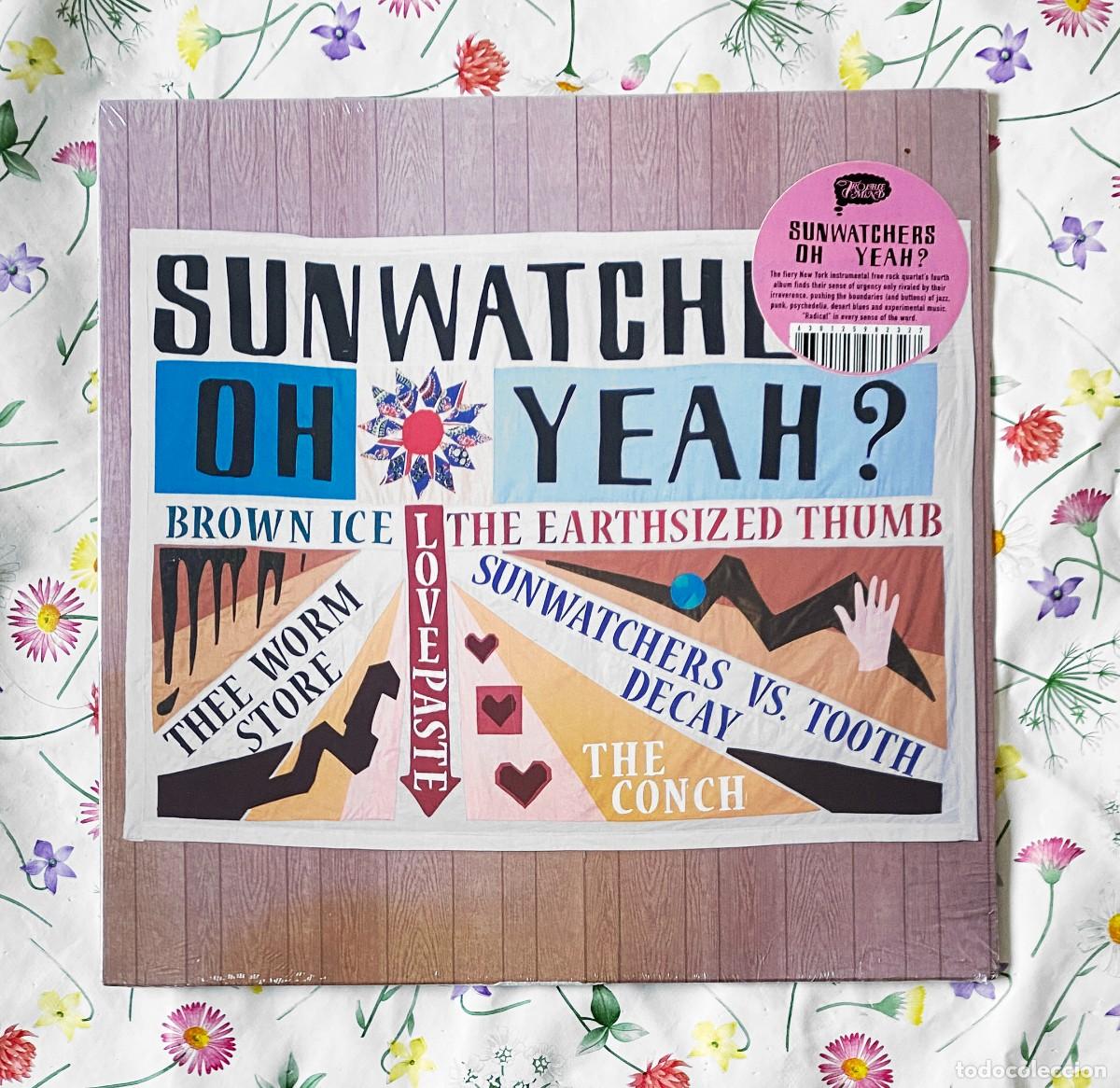 Discos de vinilo: Sunwatchers - Oh Yeah? 12'' LP precintado - rock psicod&eacute;lico jazz-rock