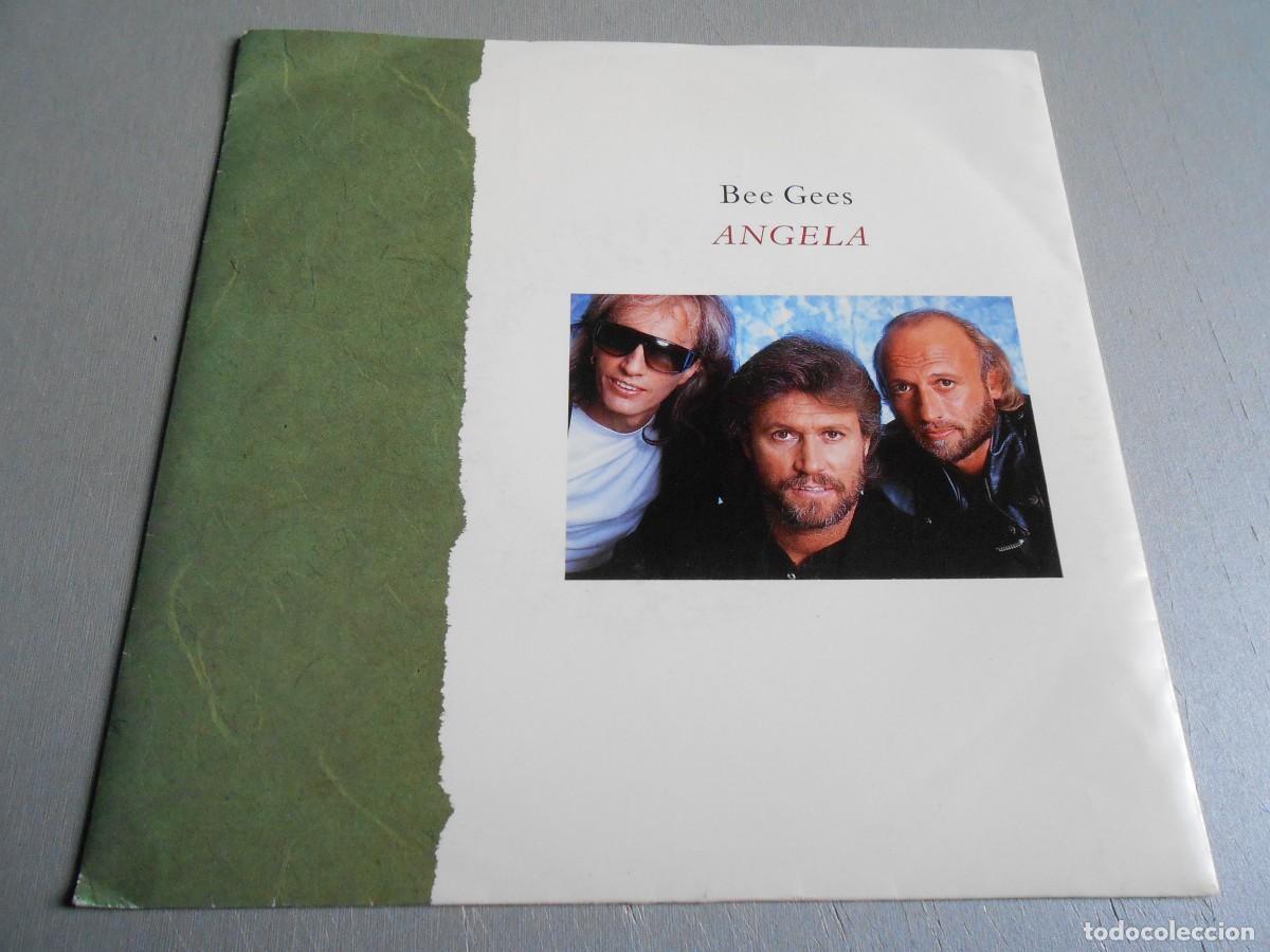 Discos de vinilo: BEE GEES, SG , ANGELA + 1, A&Ntilde;O 1988, WB RECORDS, 927.957-7 PROMOCIONAL