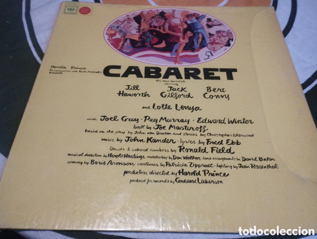 Discos de vinilo: Cabaret The new musical starring