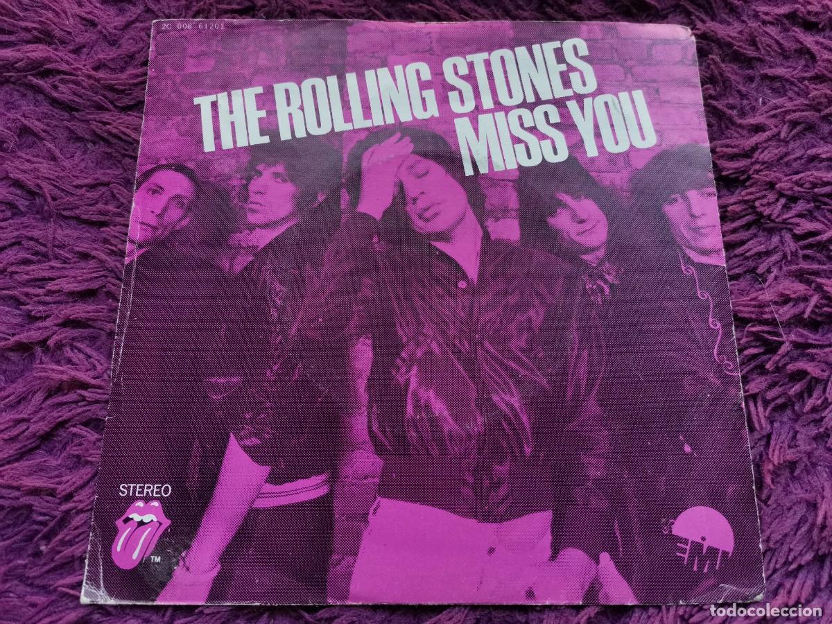 Discos de vinilo: The Rolling Stones &ndash; Miss You Vinilo 7&rdquo; Single 1978 France 2C 008 61201