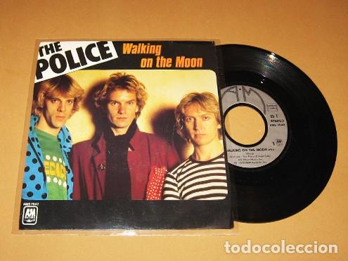 Discos de vinilo: THE POLICE - WALKING ON THE MOON / VISIONS OF THE NIGHT - SINGLE - 1980