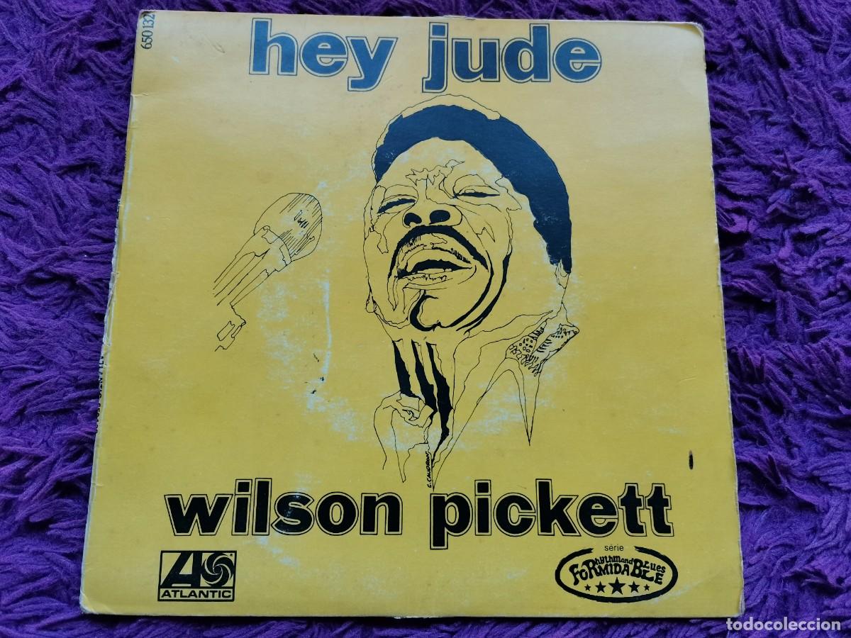 Discos de vinilo: Wilson Pickett &ndash; Hey Jude Vinilo 7&rdquo; Single 1969 France 650 132