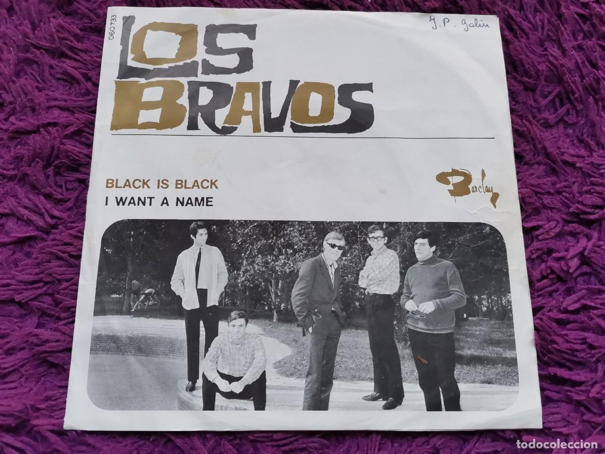 Discos de vinil: Los Bravos &ndash; Black Is Black Vinilo 7&rdquo; Single 1966 France 060 733