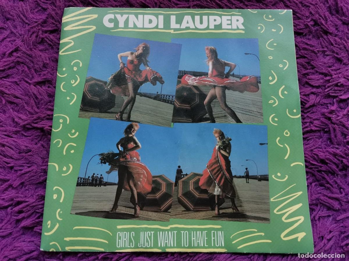 Vinyl records: Cyndi Lauper &ndash; Girls Just Want To Have Fun Vinilo 7&rdquo; Single 1983 France A 3943