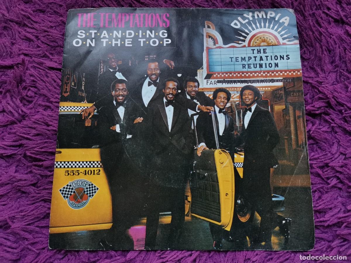 Vinyl records: The Temptations Featuring Rick James &ndash; Standing On The Top Vinilo 7&rdquo; Single 1982 Portugal IM-26047