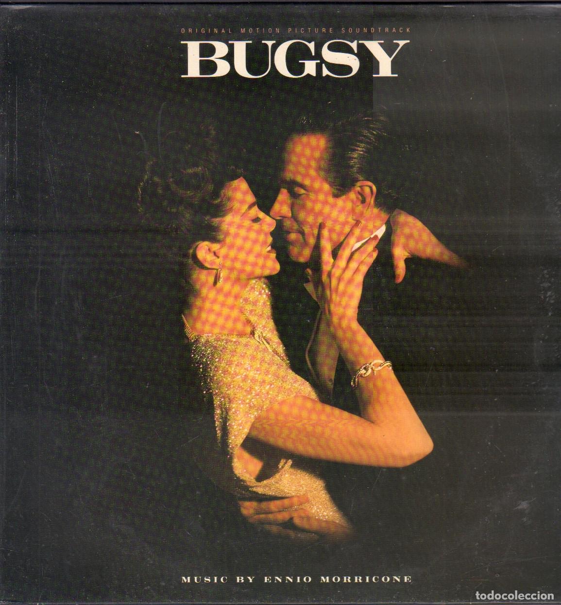 Disques de vinyle: BUGSY - ORIGINAL MOTION PICTURE SOUNDTRACK (ENNIO MORROCONE) / LP SONY 1991 RF-26960