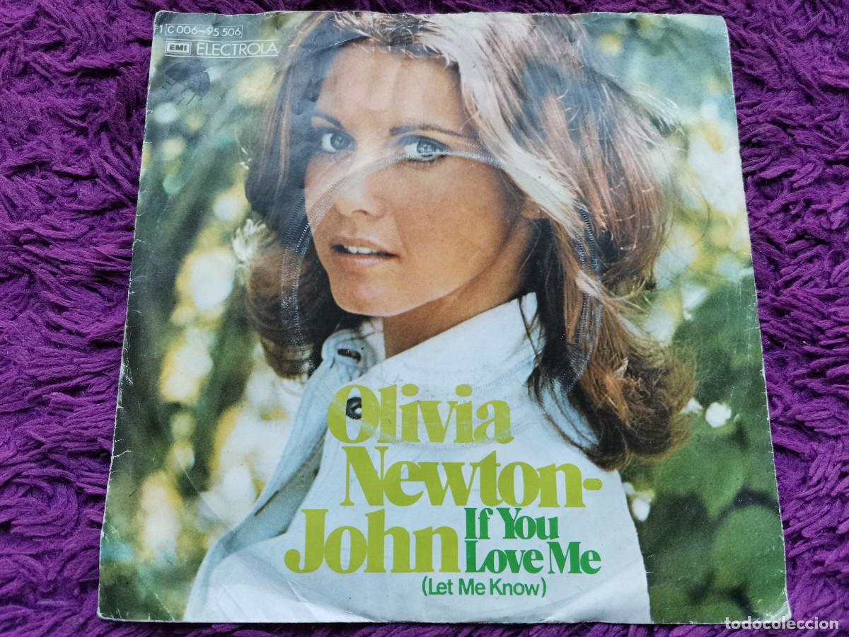 Discos de vinilo: Olivia Newton-John &ndash; If You Love Me Vinilo 7&rdquo; Single 1974 Germany 1C 006-95 506