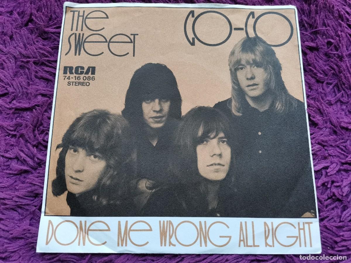 Discos de vinilo: The Sweet &ndash; Co-Co Vinilo 7&rdquo; Single 1971 Germany 74-16 086