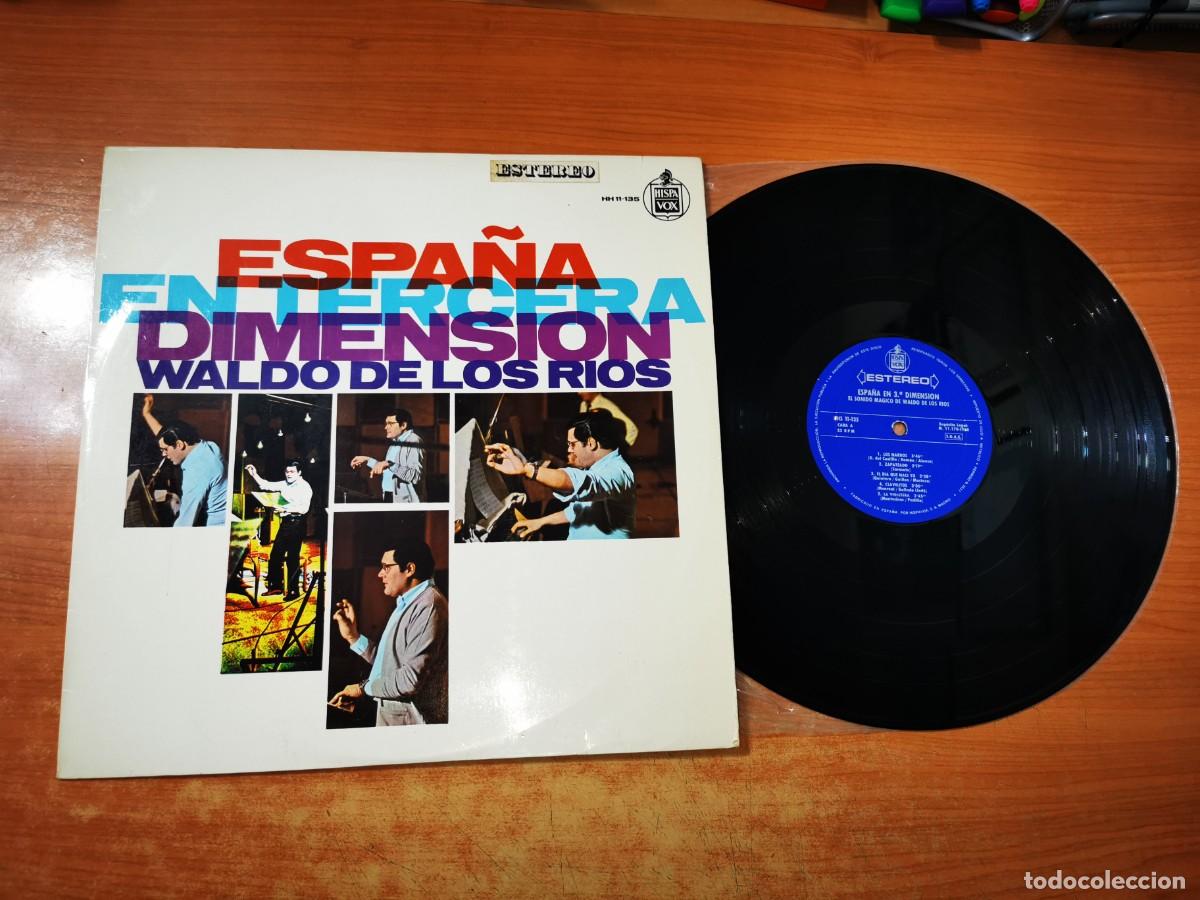 Discos de vinilo: ESPA&Ntilde;A EN TERCERA DIMENSION WALDO DE LOS RIOS LP VINILO DEL A&Ntilde;O 1968 CONTIENE 10 TEMAS