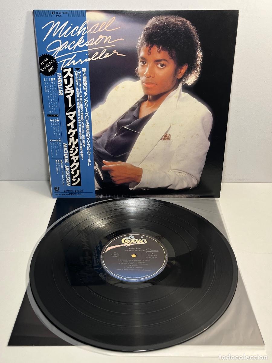 Discos de vinilo: Michael Jackson - Thriller (Jap&oacute;n 1982) - Foto 2