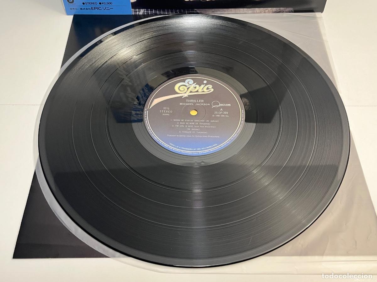 Discos de vinilo: Michael Jackson - Thriller (Jap&oacute;n 1982) - Foto 3