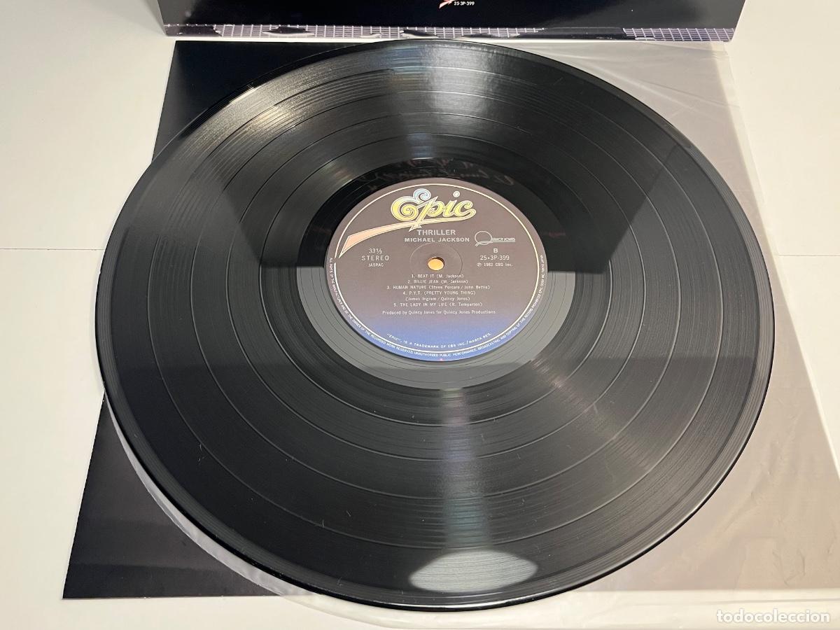 Discos de vinilo: Michael Jackson - Thriller (Jap&oacute;n 1982) - Foto 9