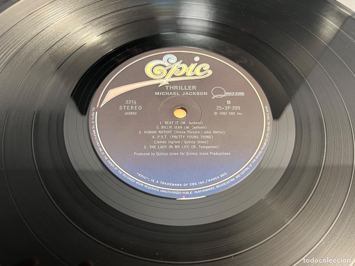 Discos de vinilo: Michael Jackson - Thriller (Jap&oacute;n 1982) - Foto 10