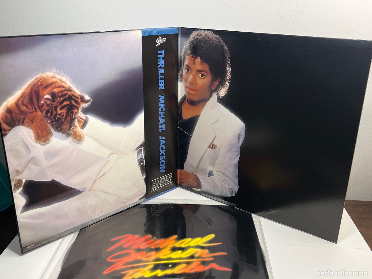 Discos de vinilo: Michael Jackson - Thriller (Jap&oacute;n 1982) - Foto 23