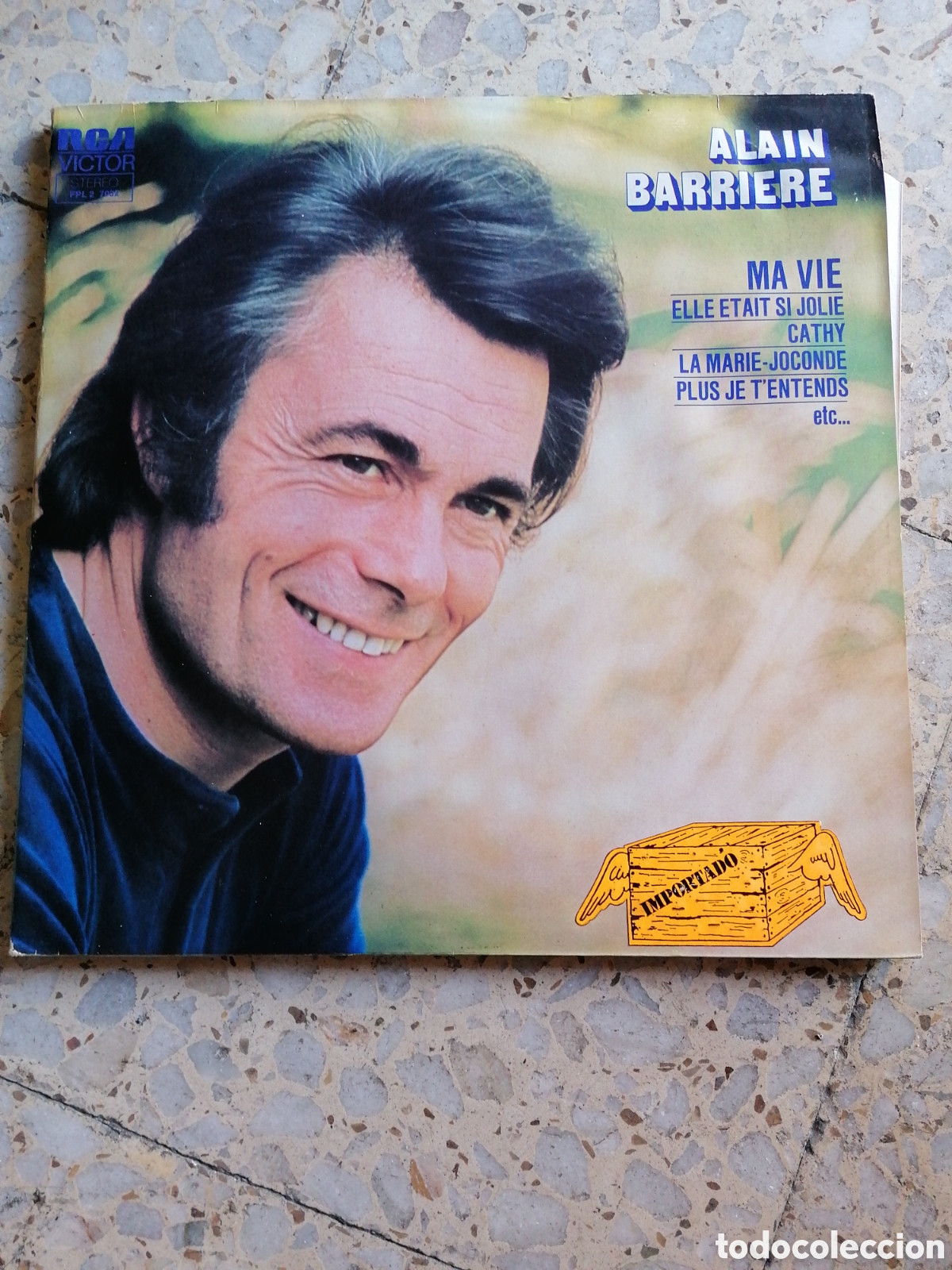 Vinyl-Schallplatten: 2 LP ALAIN BARRIERE MA VIE EDICION FRANCESA