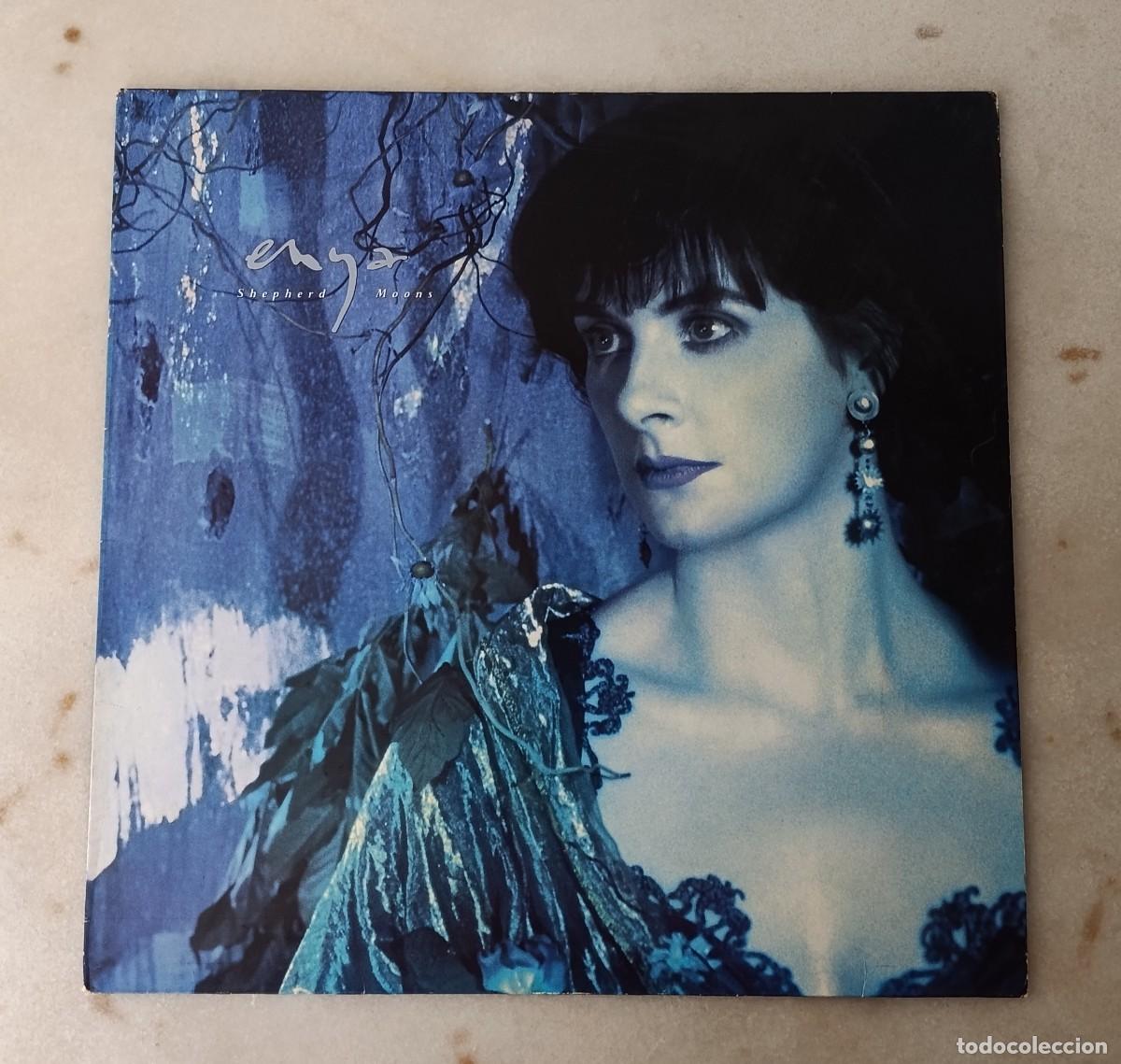 Vinyl-Schallplatten: Vinilo LP Enya Shepherd Moons Caribbean Blue WEA 1991 9031755721