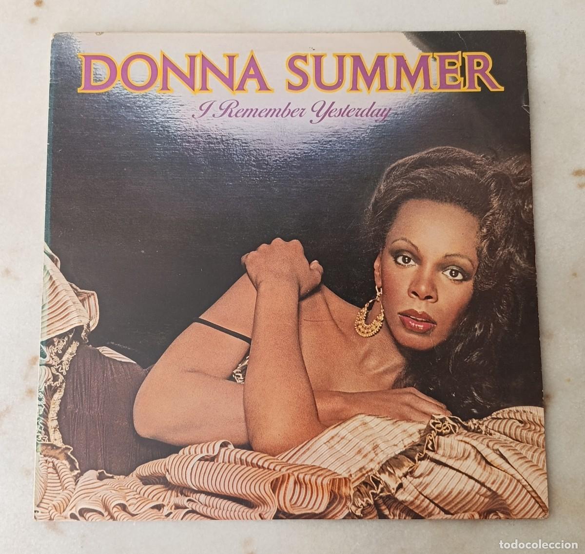 Discos de vinil: Vinilo LP Donna Summer I Remember Yesterday I Feel Love GTO UK 1977 GTLP025