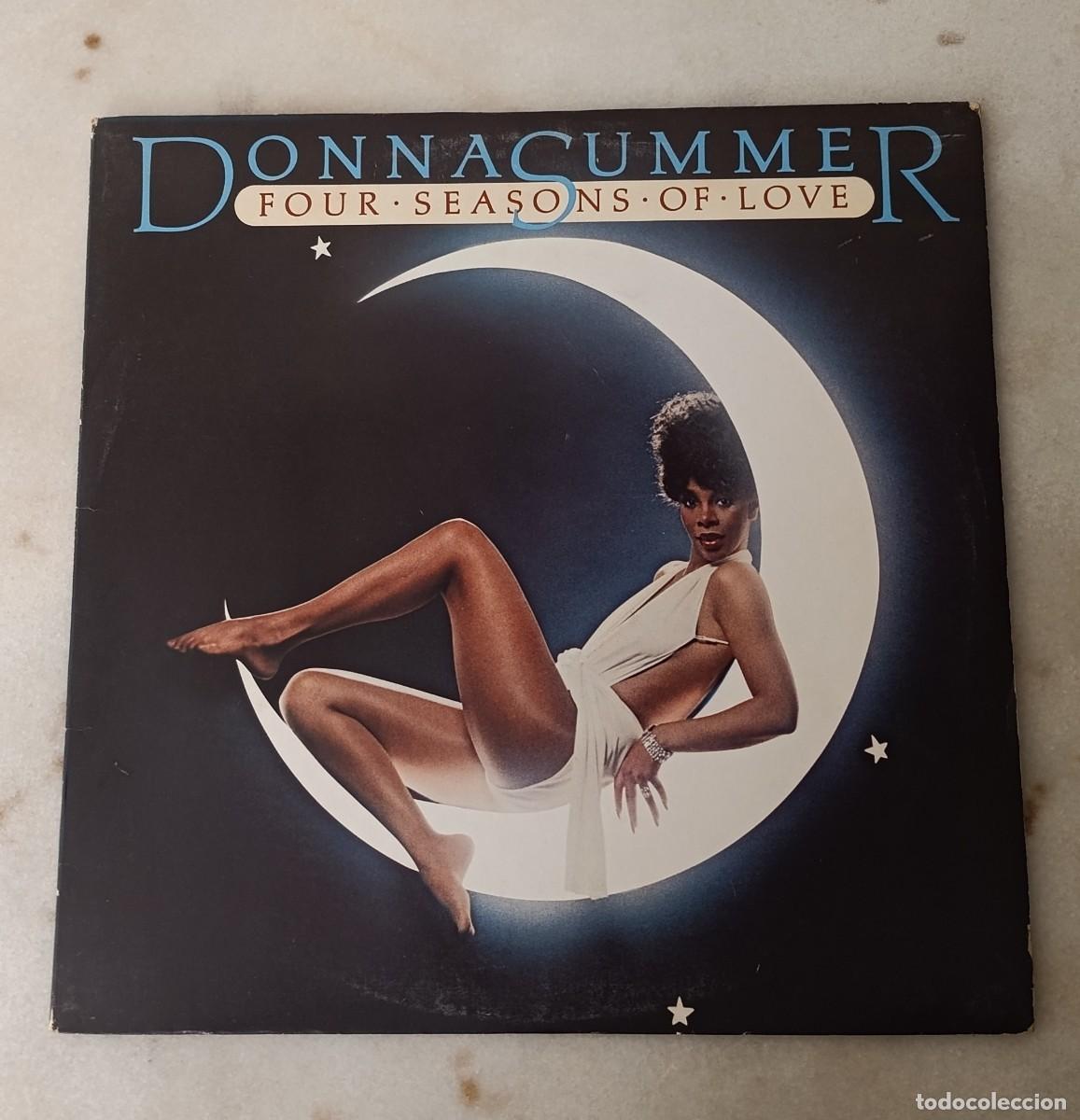 Vinyl-Schallplatten: Vinilo LP Donna Summer Four Seasons Of Love GTO Records UK 1976 GTLP018 Insert