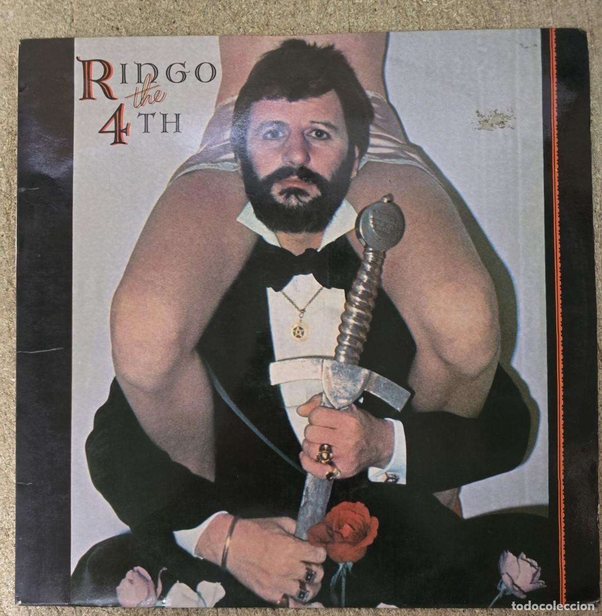 Discos de vinilo: Disco LP Ringo the 4TH.1977 - Foto 1