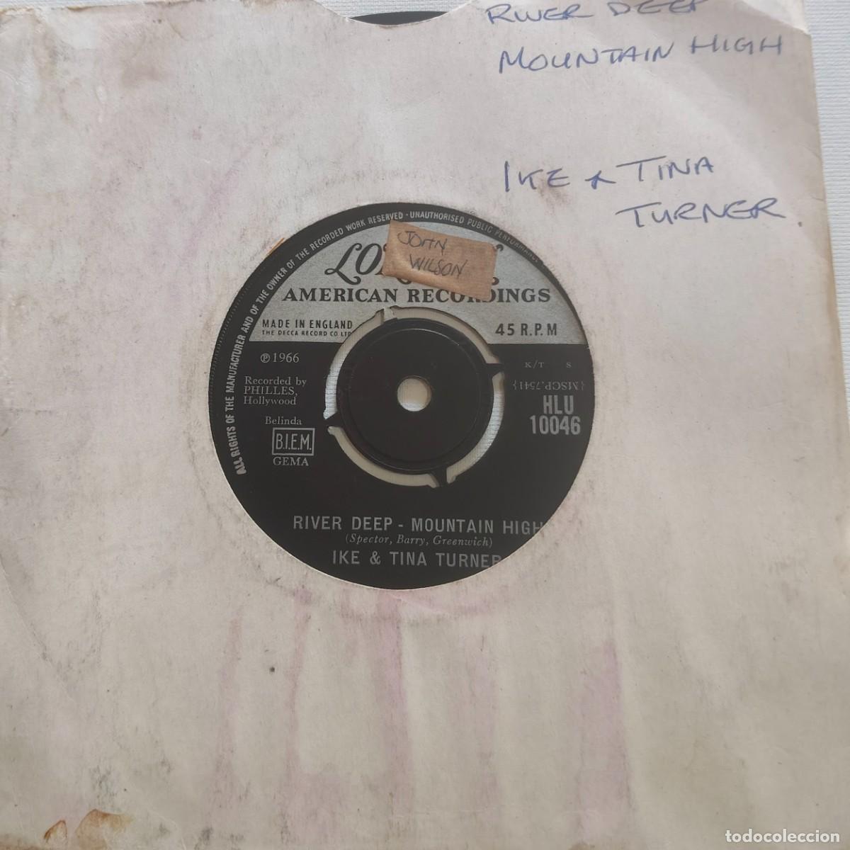 Discos de vinilo: IKE & TINA TURNER -RIVER DEEP MOUNTAIN HIGH-PEDIDO MINIMO 11 EUROS