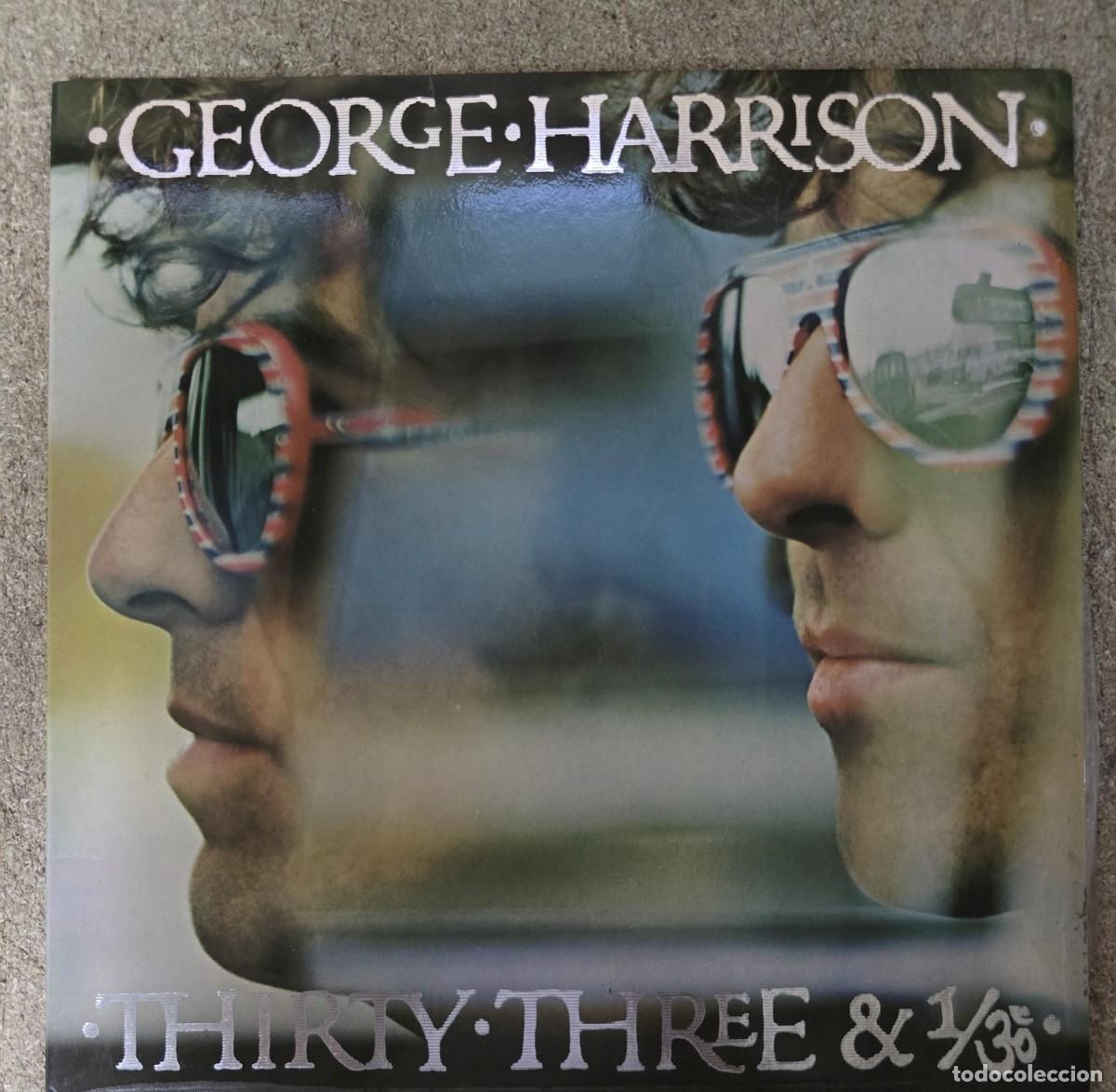 Discos de vinilo: Disco LP George Harrison.Thirty Three & 1/30.1976