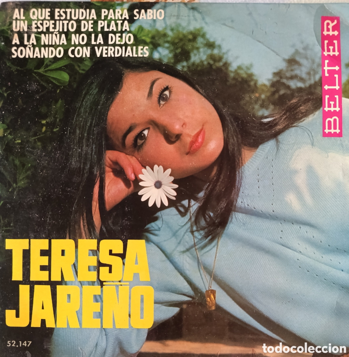 Discos de vinilo: Teresa Jare&ntilde;o Ep sello Belter editado en Espa&ntilde;a a&ntilde;o 1967
