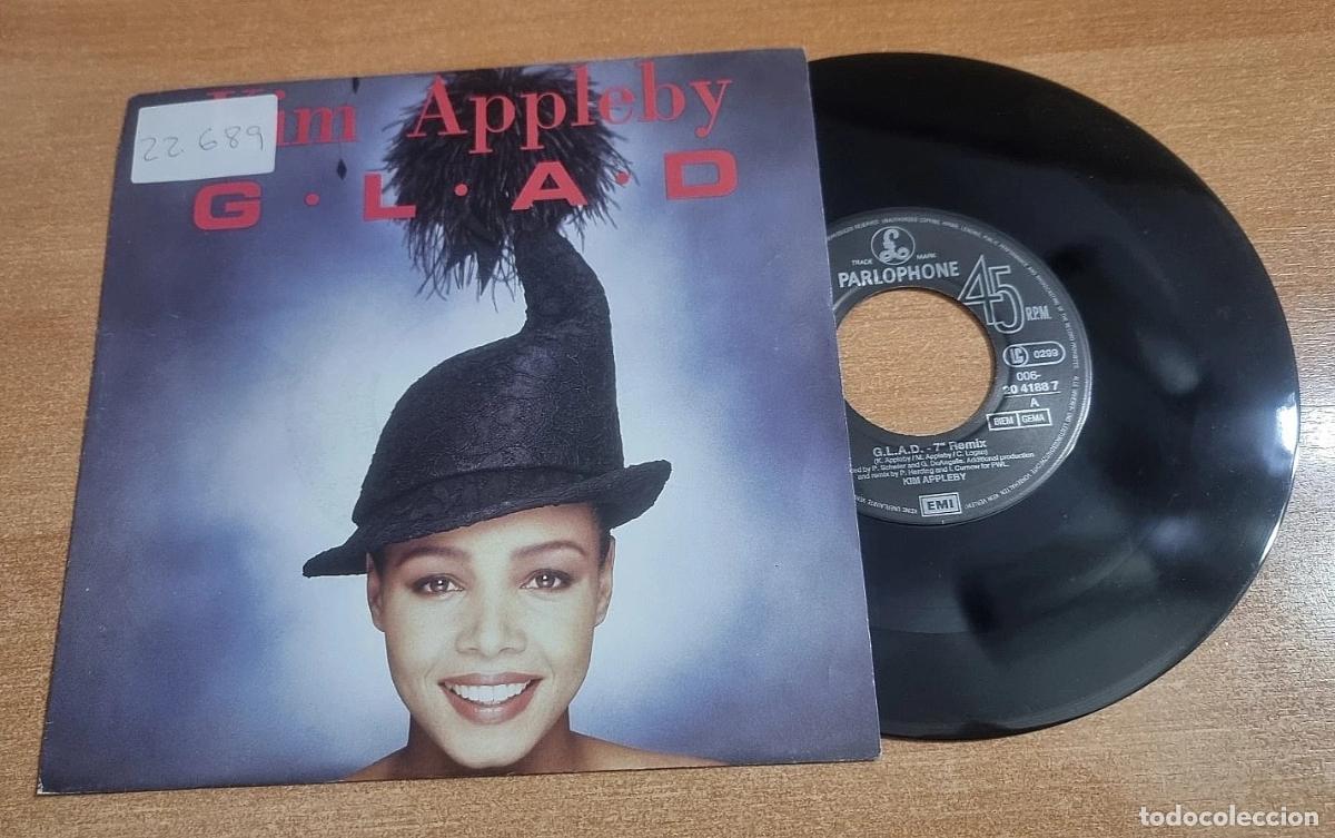 Discos de vinilo: KIM APPLEBY G.L.A.D. MEL & KIM 7&rdquo; SINGLE VINILO DEL A&Ntilde;O 1991 ALEMANIA CONTIENE 2 TEMAS