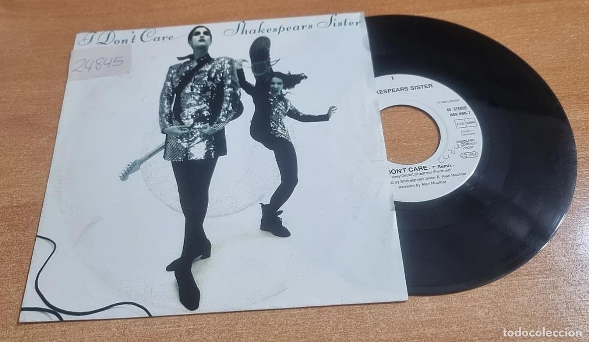 Disques de vinyle: SHAKESPEARS SISTER I don't care 7&rdquo; SINGLE VINILO DEL A&Ntilde;O 1992 ALEMANIA CONTIENE 2 TEMAS