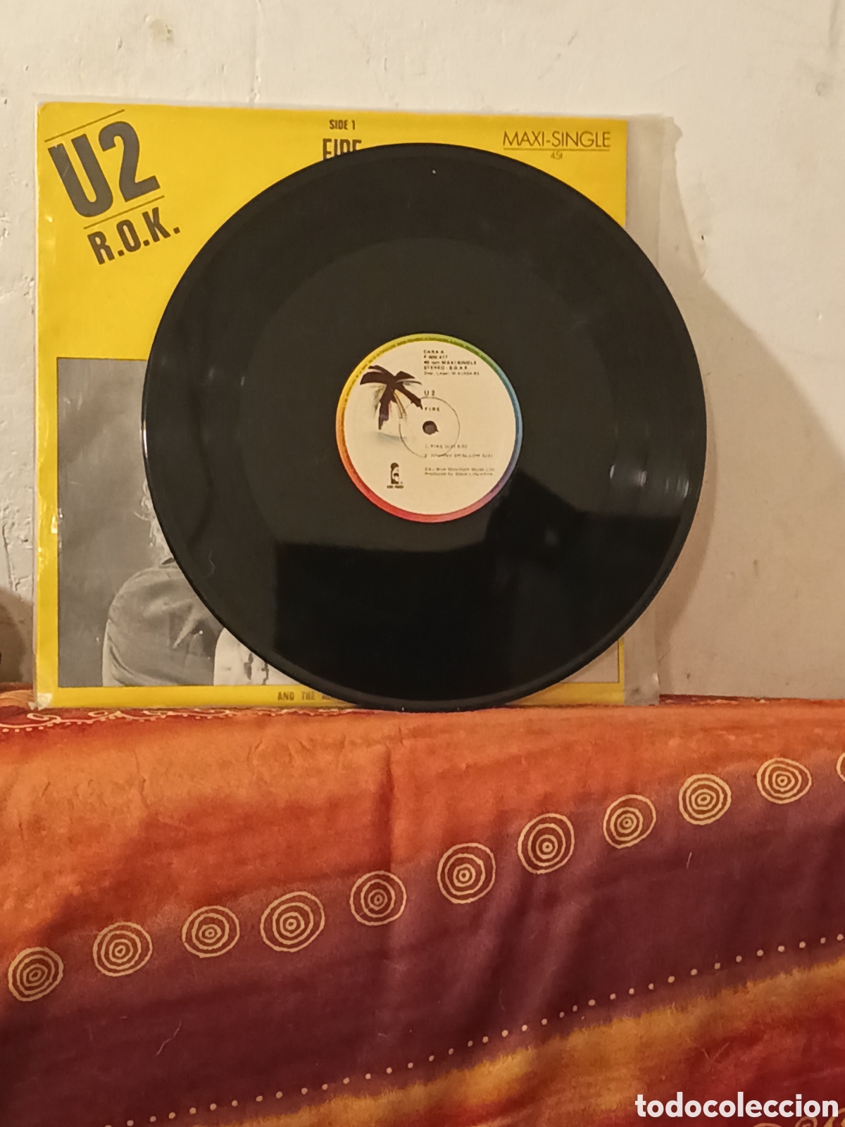 Discos de vinilo: MAXI SINGLE , U2 R.O.K. - Foto 2