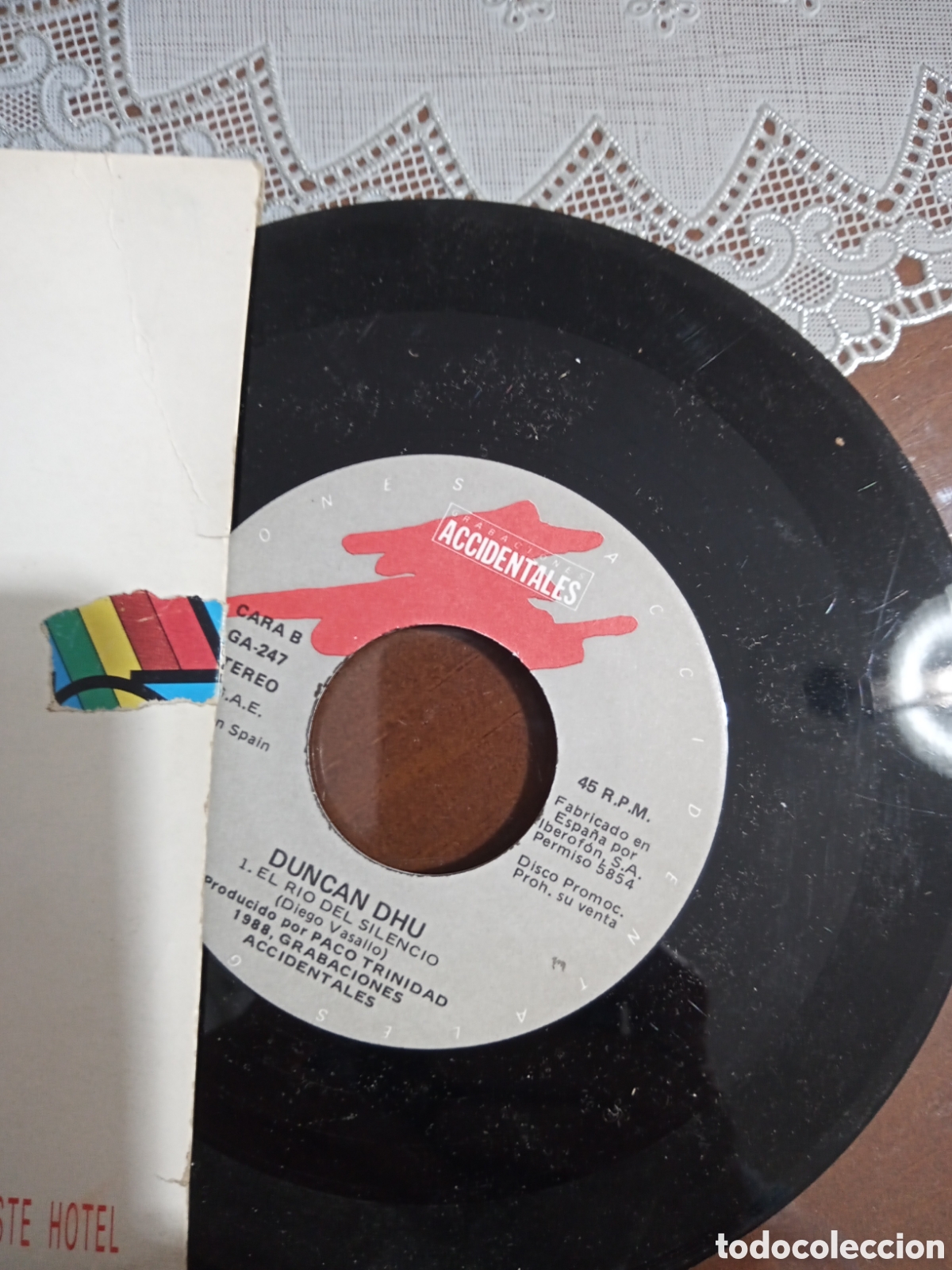 Discos de vinilo: Disco 45 R. P. M de Duncan dhu. - Foto 2