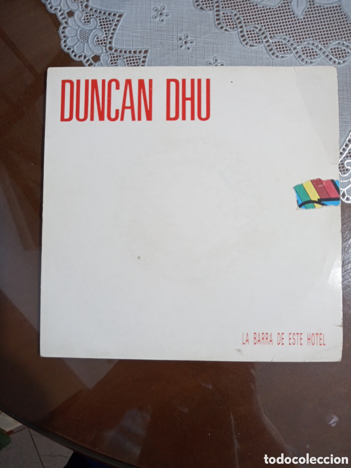 Vinyl records: Disco 45 R. P. M de Duncan dhu.