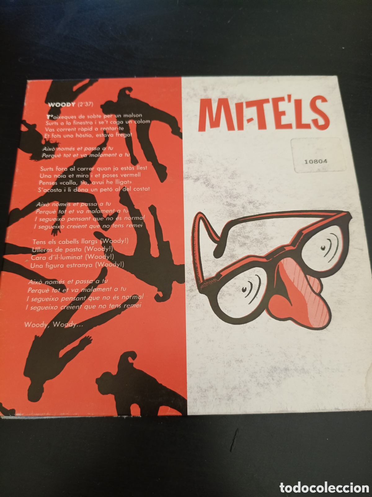 Discos de vinilo: Mi-te'ls &ndash; Woody/Alonso. Vinilo 7&rdquo; single 1991