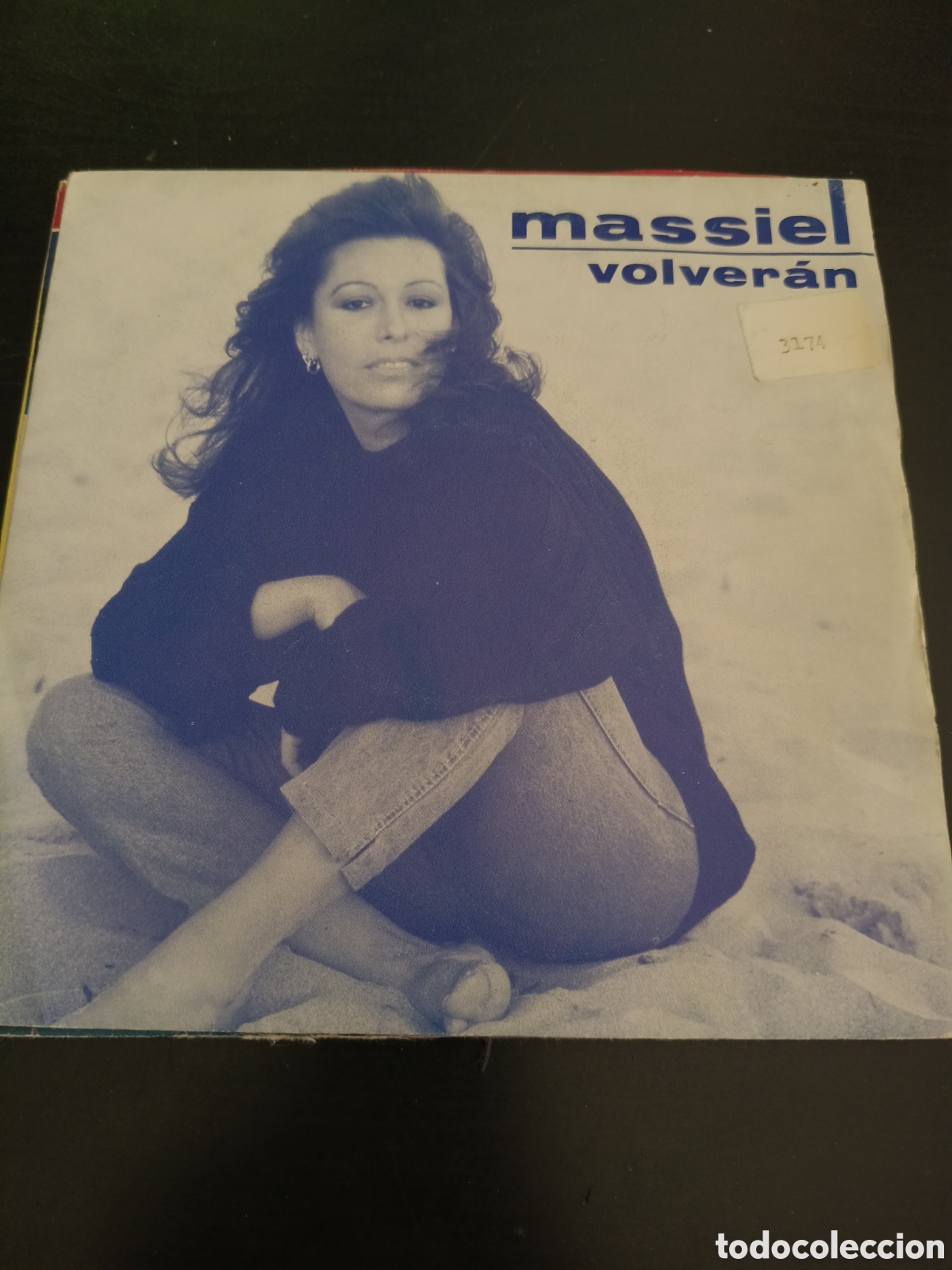 Discos de vinilo: Massiel &ndash; Volver&aacute;n. Vinilo 7&rdquo; single 1986 Espa&ntilde;a