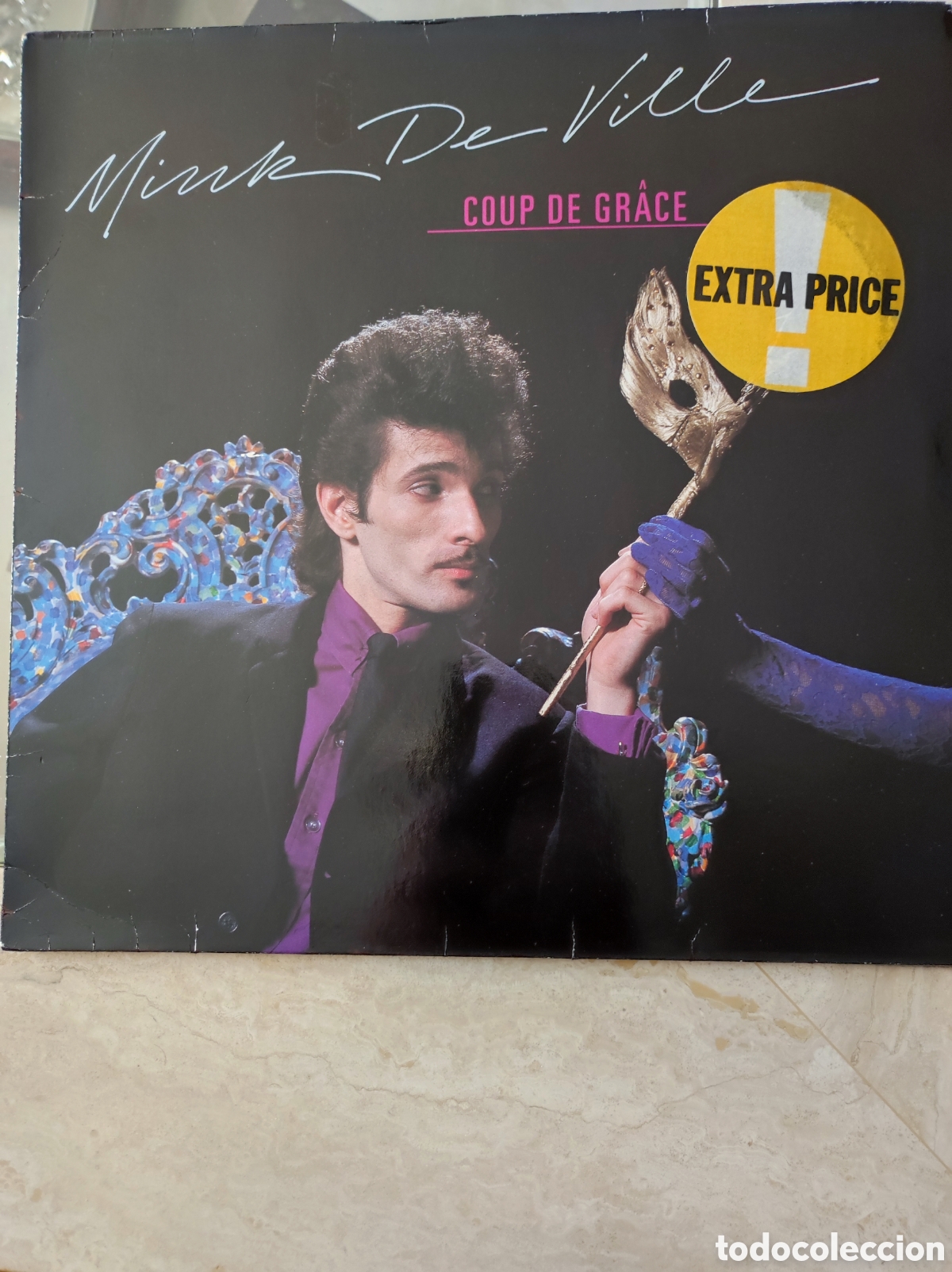 Discos de vinilo: MINK DEVILLE - COUP DE GRACE - Foto 1