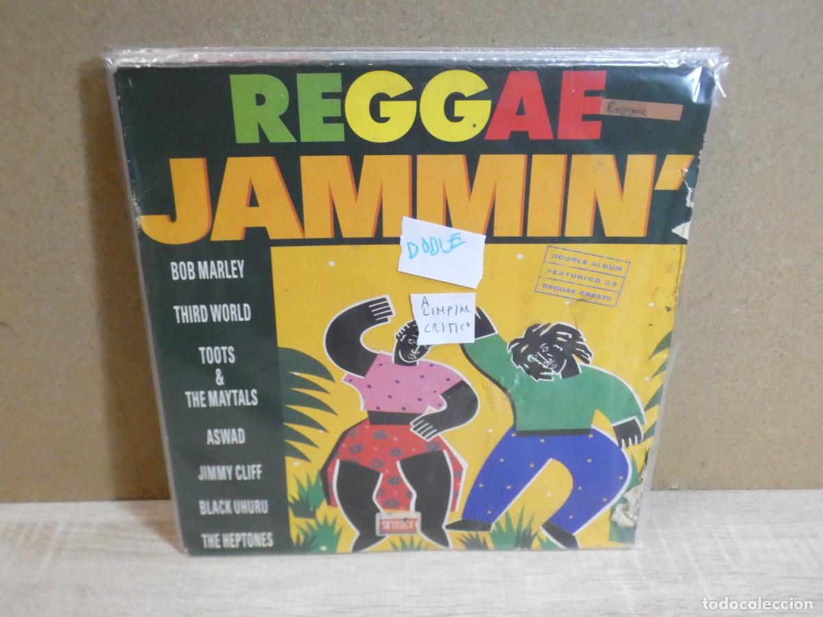Vinyl records: ARKANSAS1980 BOXX801 VINILO LEVE USO AUN CORRECTO REGGAE JAMMIN' DOBLE A LIMPIAR CRITICO