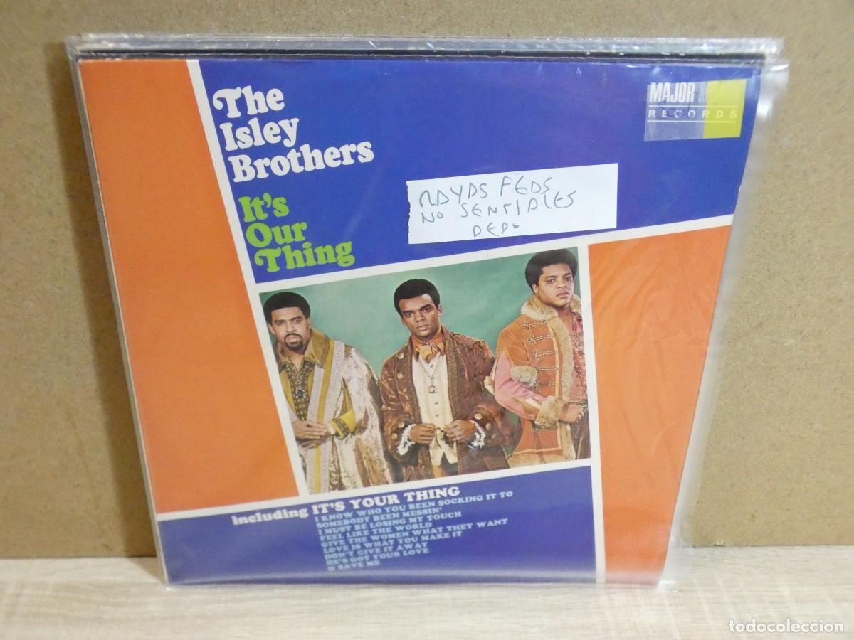 Vinyl records: ARKANSAS1980 BOXX801 VINILO BASTANTE USO REPRODUCIBLE THE ISLEY BORTHERS RAYAS FEAS NO SENTIBLES