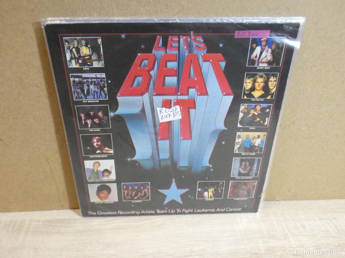 Dischi in vinile: ARKANSAS1980 BOXX801 VINILO BASTANTE USO REPRODUCIBLE LET'S BEAT IT RECOP ROCK 80S