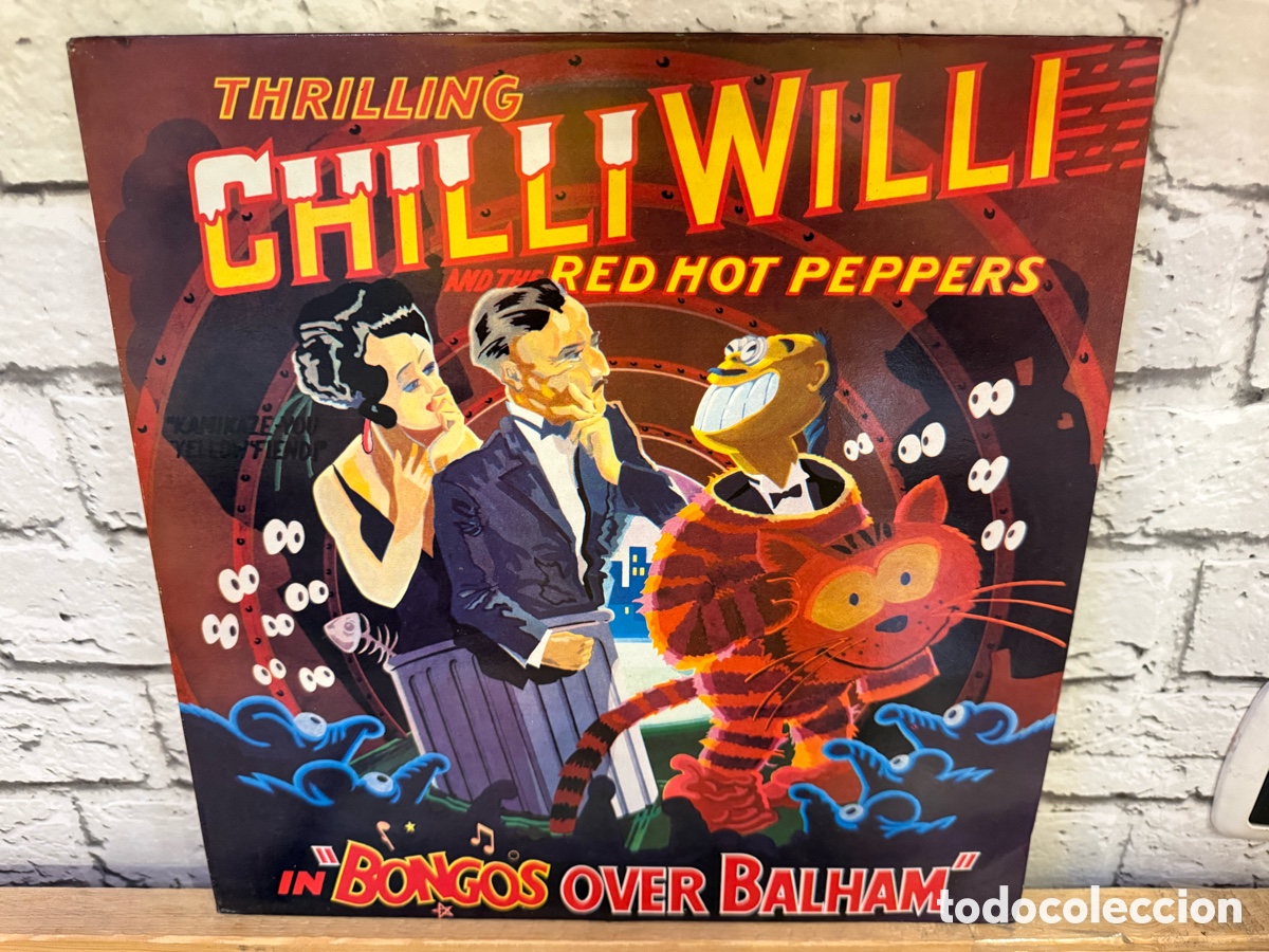 Vinyl records: Chilli Willi and the Red Hot Peppers &ndash; Bongos Over Balham. Lp vinilo buen estado