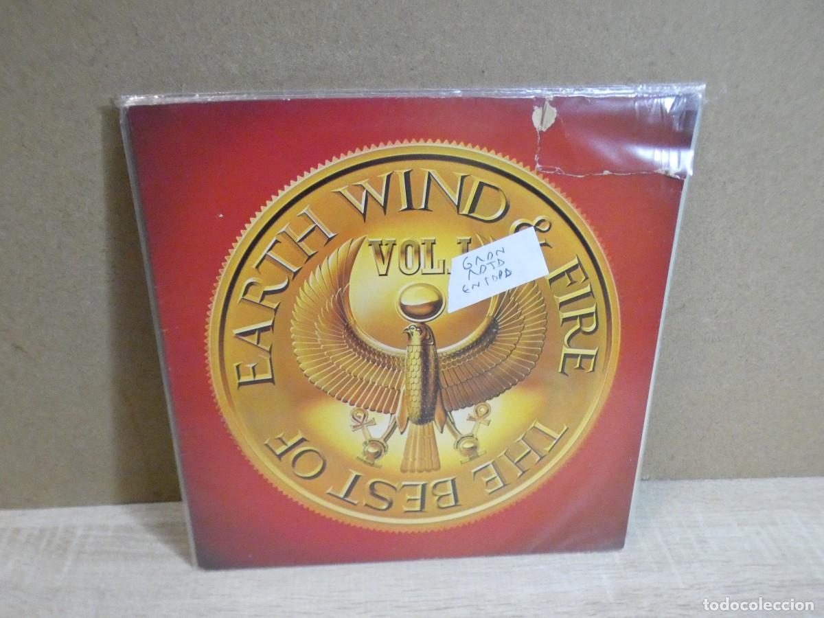 Vinyl-Schallplatten: ARKANSAS1980 BOXX801 VINILO LEVE USO AUN CORRECTO EARTH WIND & FIRE GRAN ROTO TAPA