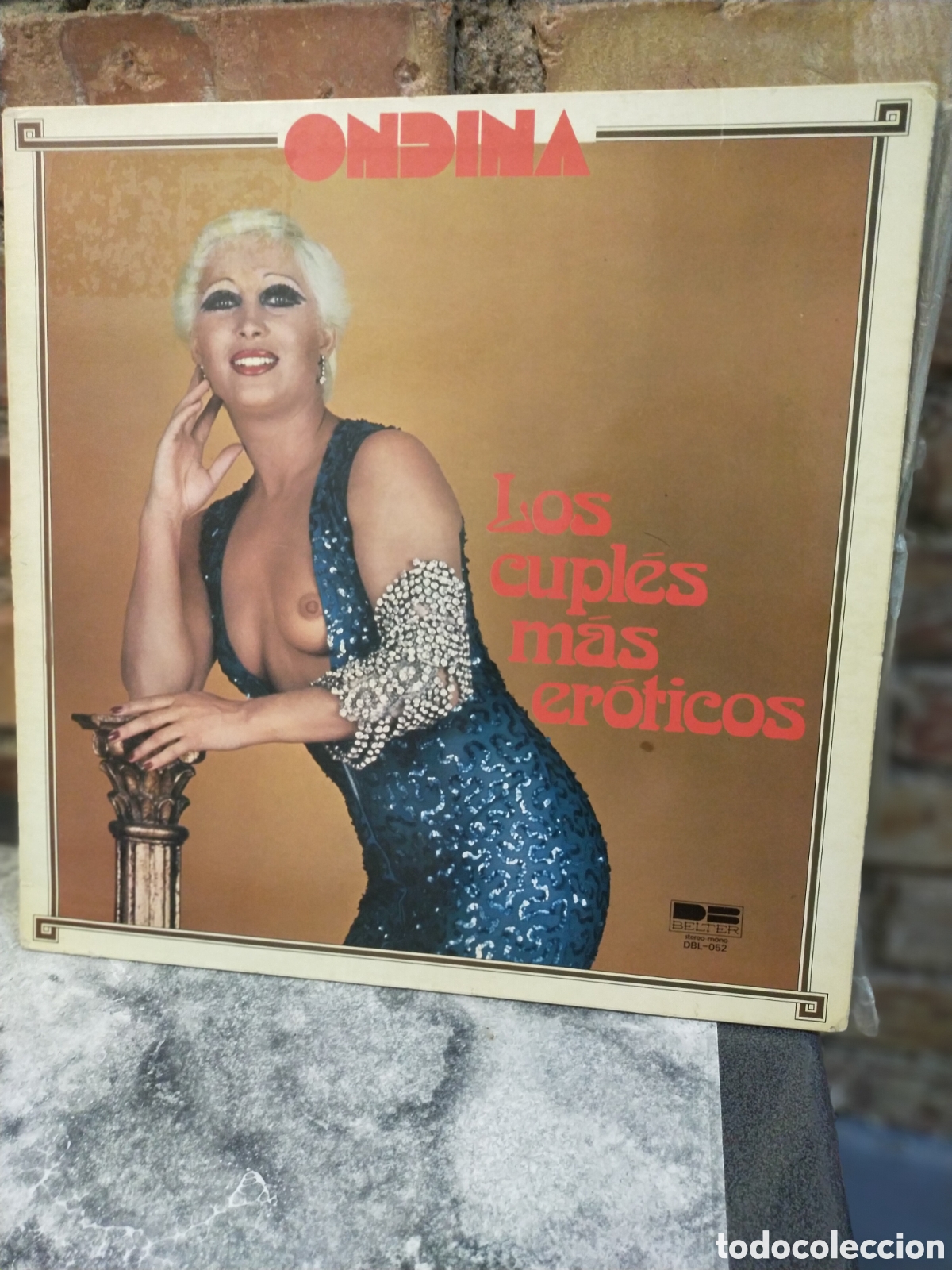 Discos de vinilo: Disco vinilo LP ONDINA, Los cupl&eacute;s m&aacute;s eroticos Belter
