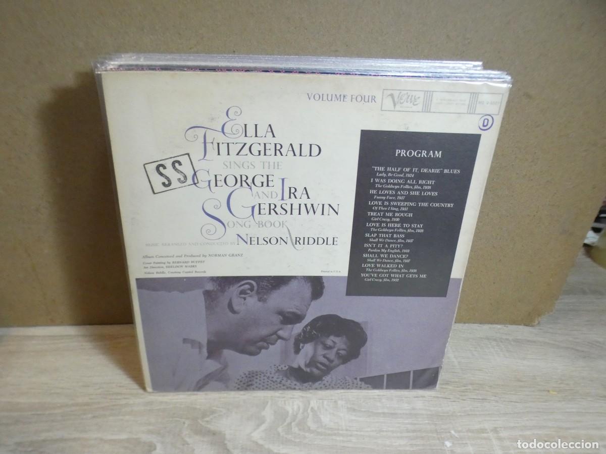 Disques de vinyle: ARKANSAS1980 BOXX801 VINILO BUEN ESTADO ELLA FITZGERALD SINGS GEORGE AND IRA GERSHWIN SONGBOOK