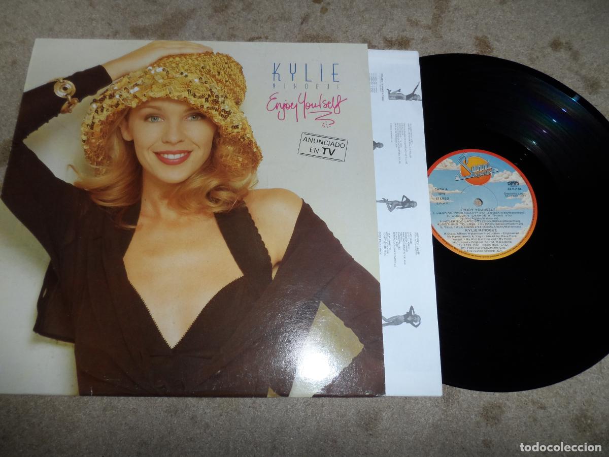 Discos de vinilo: KYLIE MINOGUE - ENJOY YOURSELF (SPAIN 1989)