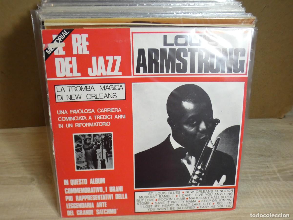 Discos de vinilo: ARKANSAS1980 BOXX801 VINILO BUEN ESTADO LOUIS ARMSTRONG