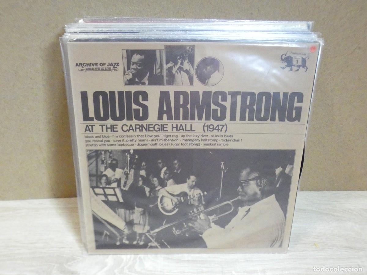 Vinyl-Schallplatten: ARKANSAS1980 BOXX801 VINILO BUEN ESTADO LOUIS ARMSTRONG