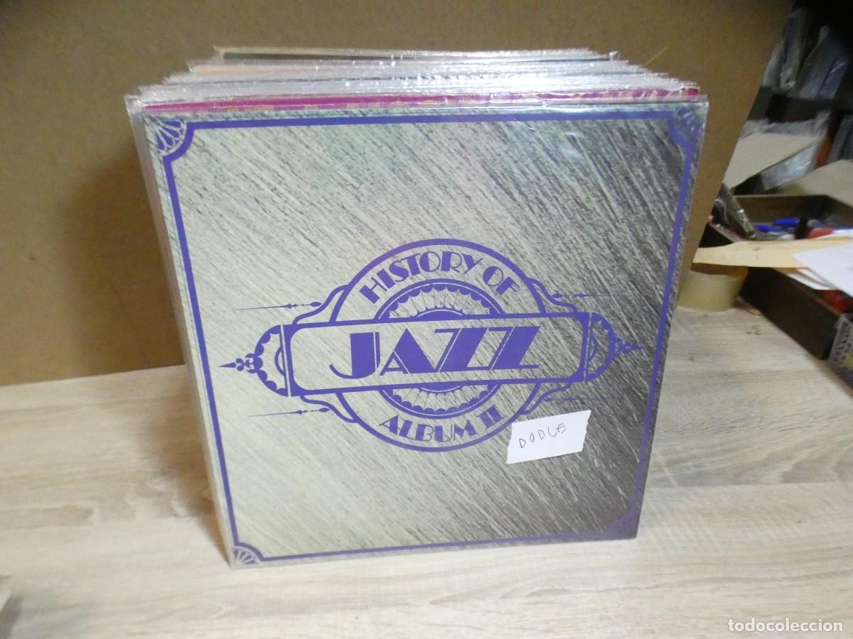 Disques de vinyle: ARKANSAS1980 BOXX801 VINILO BUEN ESTADO HISTORY OF JAZZ ALBUM II DOBLE