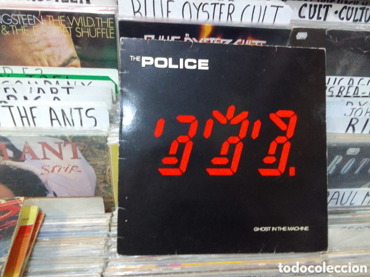 Vinyl records: Police, ghost in the machine