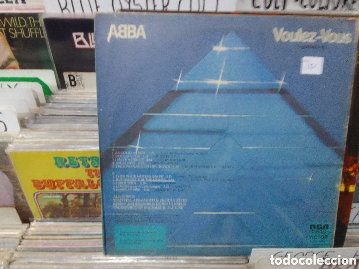 Discos de vinilo: Abba voulez- Vous,Ed Argentina - Foto 2