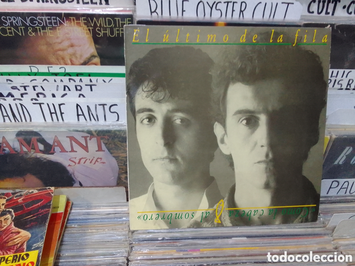Disques de vinyle: El &uacute;ltimo de la fila, como la cabeza al sombrero
