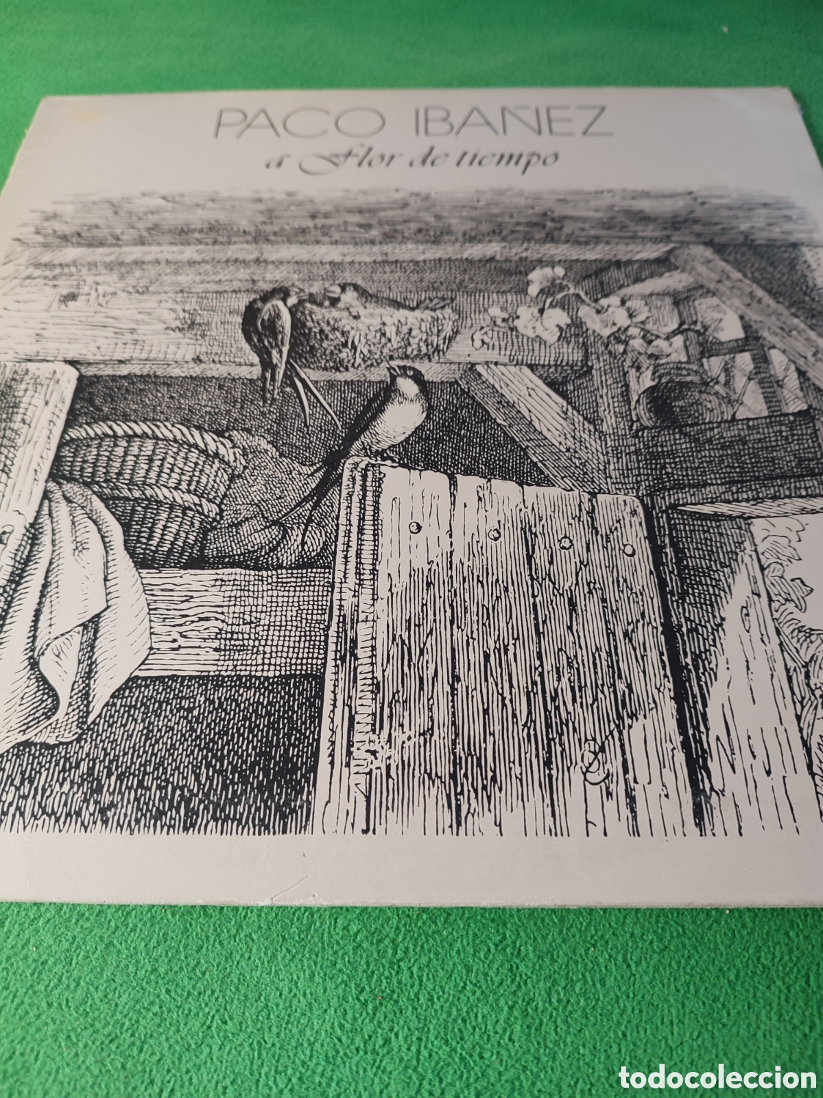 Disques de vinyle: Paco Ib&aacute;&ntilde;ez - A flor de tiempo 1979