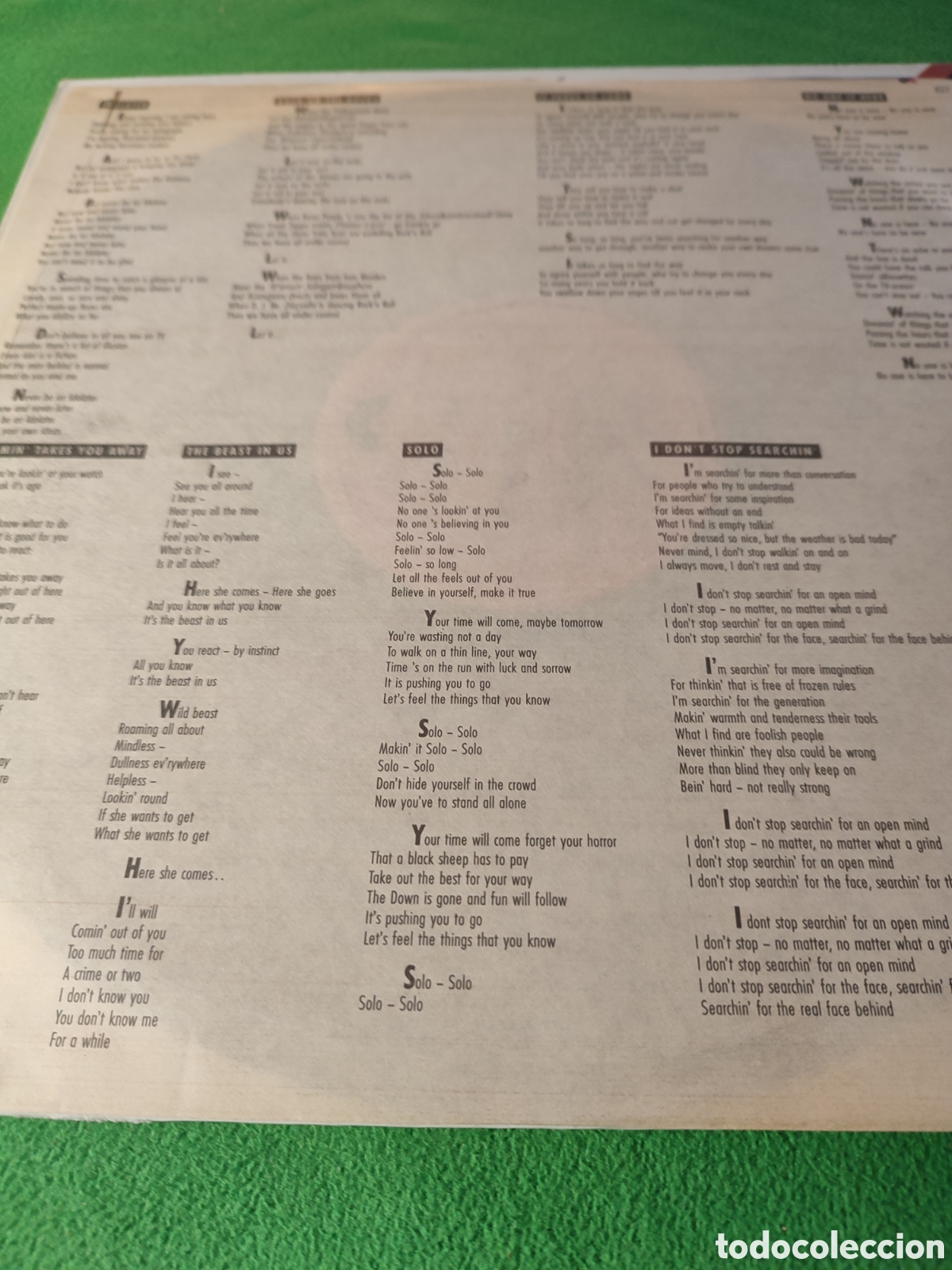 Discos de vinilo: Opus - Solo Edicion espa&ntilde;ola 1985 - Foto 2